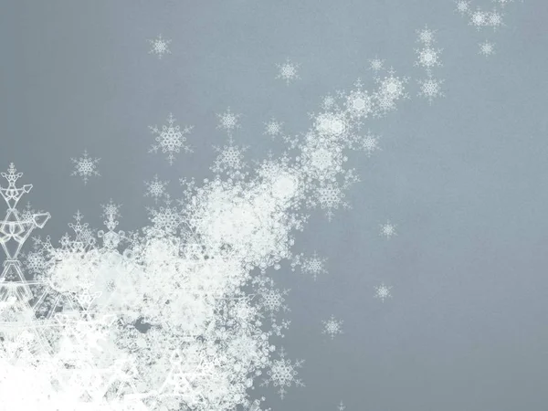 Абстрактный Бесшовный Фон Снежинками — стоковое фото