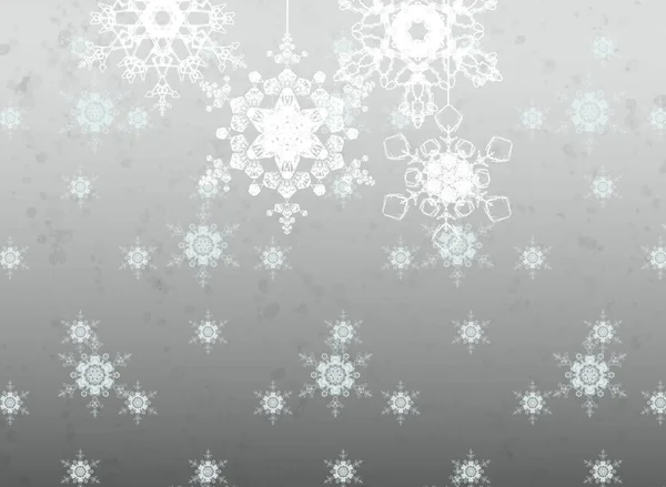 Abstract Seamless Background Snowflakes — Stock Photo, Image