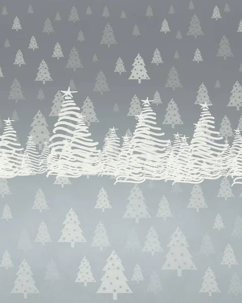 Vektorový Bezešvý Vzor Sněhovými Vločkami — Stock fotografie