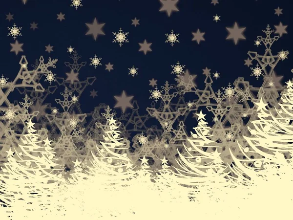 Festlicher Und Glänzender Weihnachtlicher Hintergrund — Stockfoto
