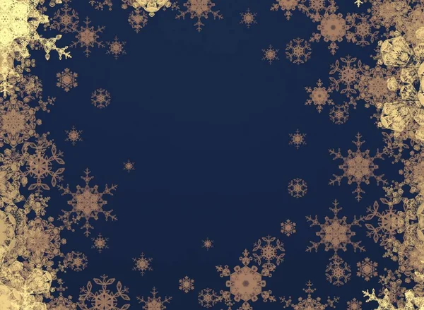 Christmas Shiny Background Snowflakes — Stock Photo, Image