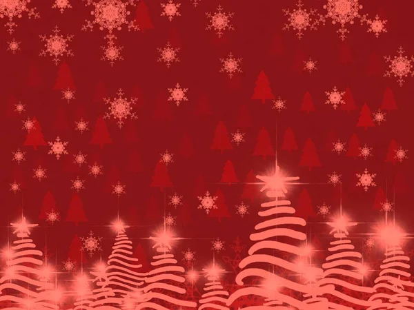 Abstrakter Hintergrund Mit Weihnachtsbaum — Stockfoto