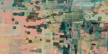 Farklı renk kalıplarına sahip soyut grunge arkaplanı