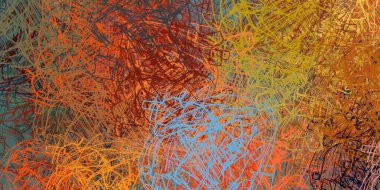 Farklı renk kalıplarına sahip soyut grunge arkaplanı