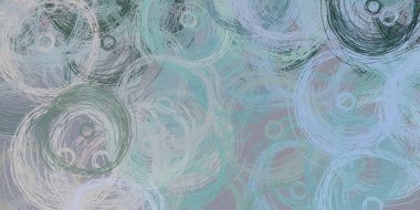 Farklı elementlere sahip soyut arkaplan