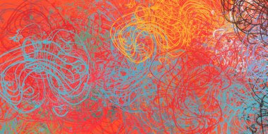 Metin veya resim için alanı olan soyut arkaplan