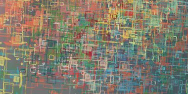 metin veya görüntü için alan ile renkli soyut duvar kağıdı