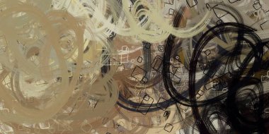 Metnin için alanı olan soyut grunge arkaplanı