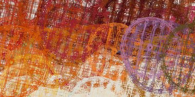 Metnin için alanı olan soyut arkaplan