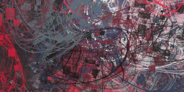 Boyalardan yapılmış soyut sanatsal grungy arka plan