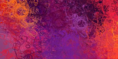 sorunsuz geçmiş ile soyut desen