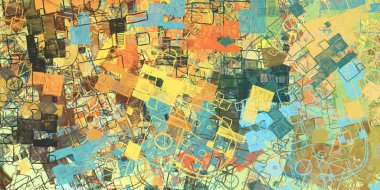 Metnin için alanı olan soyut arkaplan