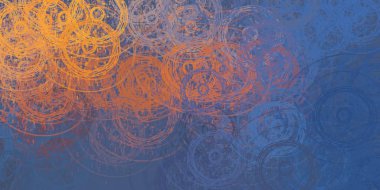 Boyalardan yapılmış soyut sanatsal grungy arka plan