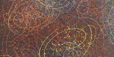 Metnin için alanı olan soyut arkaplan