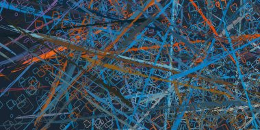 Metnin için alanı olan soyut arkaplan