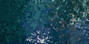 Farklı renk kalıplarına sahip soyut arkaplan