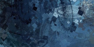 metin veya görüntü için alan ile renkli soyut duvar kağıdı