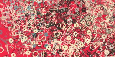 Boyalardan yapılmış soyut sanatsal grungy arka plan