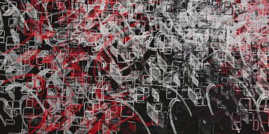 farklı grunge desenleri ile soyut duvar kağıdı