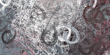 Metin veya resim için alanı olan soyut arkaplan