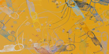 Metnin için alanı olan soyut arkaplan