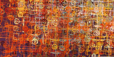 Metin için alanı olan soyut grunge arkaplanı