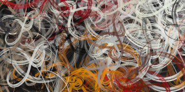 Farklı renk kalıplarına sahip soyut grunge arkaplanı