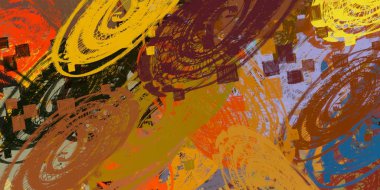 sorunsuz geçmiş ile soyut desen