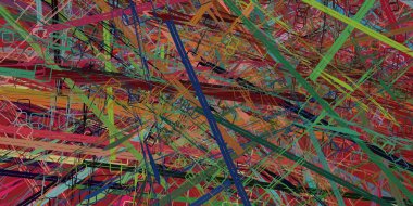 sorunsuz geçmiş ile soyut desen