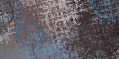 farklı grunge desenleri ile soyut duvar kağıdı