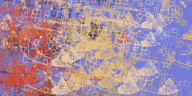 Metnin için alanı olan soyut grunge arkaplanı