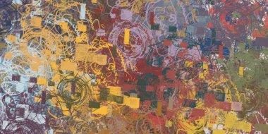 farklı desenlere sahip soyut grunge arkaplanı