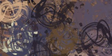 farklı desenleri ile soyut grunge duvar kağıdı