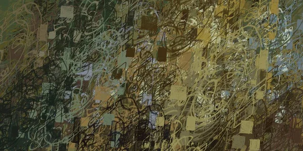 Abstract Grunge Behang Met Verschillende Patronen — Stockfoto