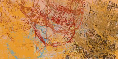 kopya alanı ile soyut renkli duvar kağıdı