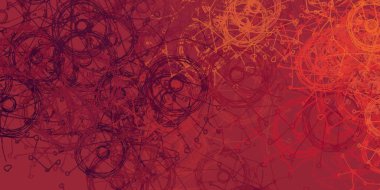 Metnin için alanı olan soyut arkaplan