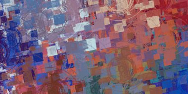 Farklı renk kalıplarına sahip soyut arkaplan