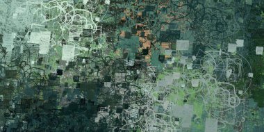 Farklı renk kalıplarına sahip soyut arkaplan