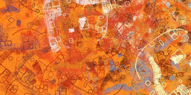 tasarımınız için alan ile desen arka plan