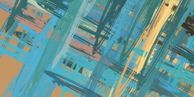 Grunge arka planı renkli desenleri ile