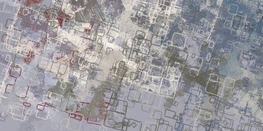 farklı renk desenleri ile soyut duvar kağıdı