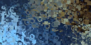 farklı renk desenleri ile soyut duvar kağıdı