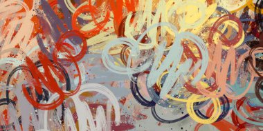 Metin için alanı olan soyut grunge arkaplanı