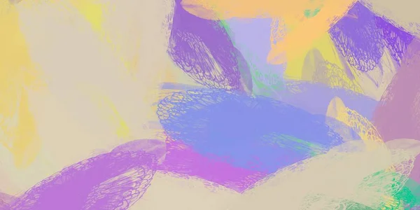 Colorful Painting Abstract Wallpaper — Stock Photo, Image