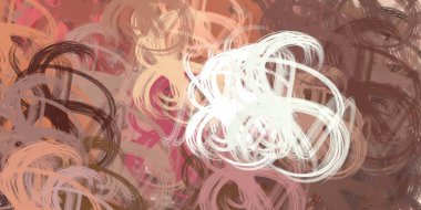 farklı renklerle soyut desen