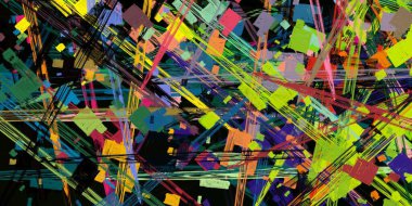 Farklı renk kalıplarına sahip soyut arkaplan