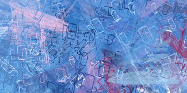 Metnin için alanı olan soyut arkaplan