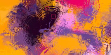 kopya alanı ile modern soyut duvar kağıdı