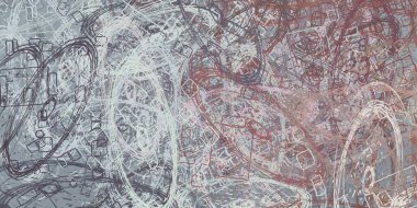 Grunge arka planı renkli desenleri ile