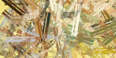 soyut desen, renkli boyalar ile duvar kağıdı 